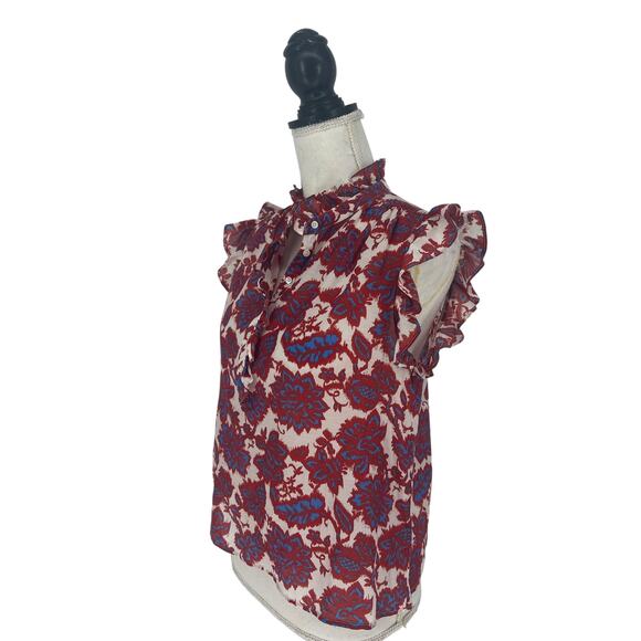 XIRENA Brenna Top in Electric Red - Picture 6 of 12